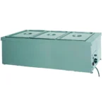 Blat cald cu incalzire uscata (fara apa) 1000 W Numarul de tavi 3 x GN1/1 - 200(h) mm