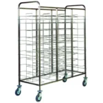 Carucior cu suport pentru tavi din inox Tavi 30 138 x 62 x 175(h) cm
