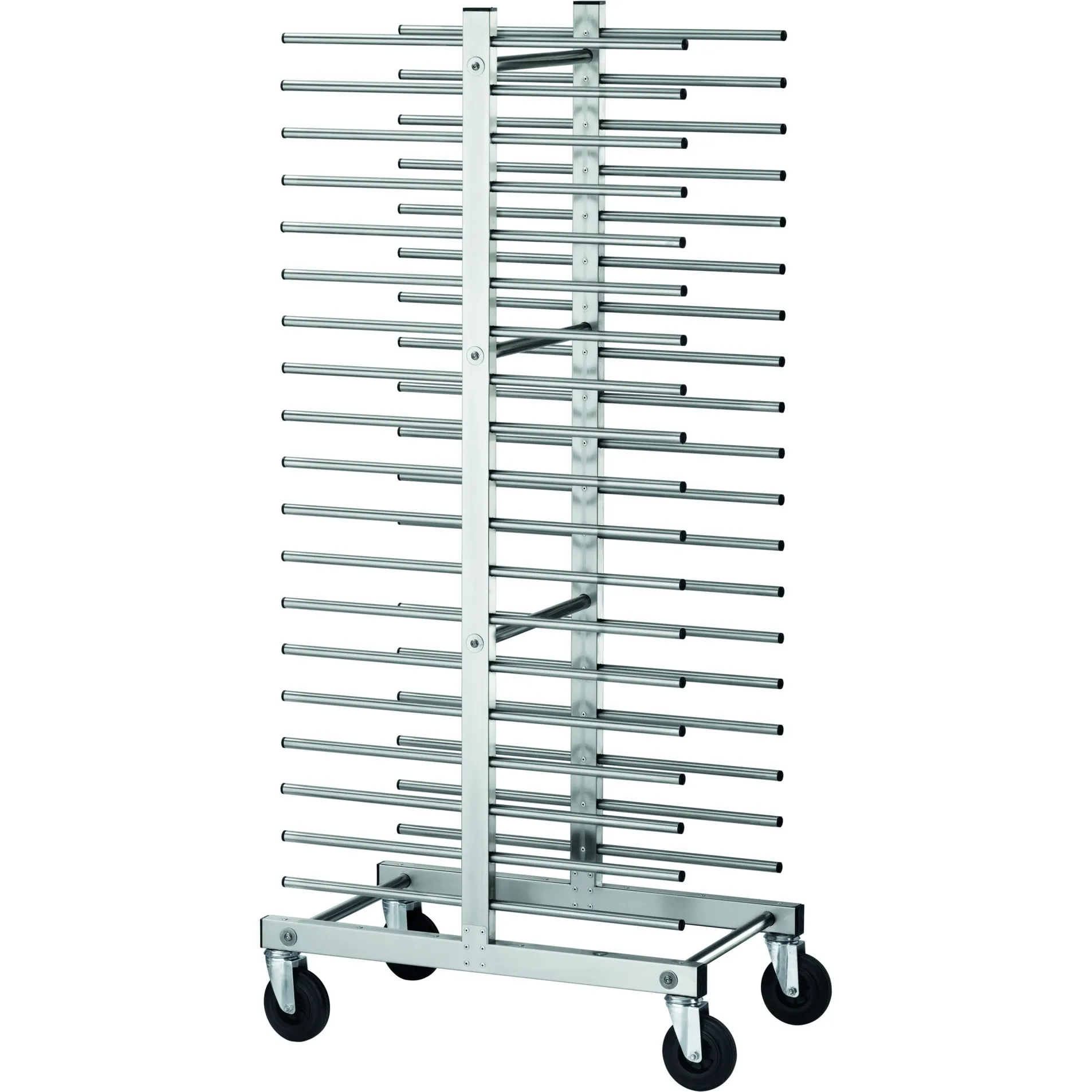 Carucior cu suport pentru tavi Tavi 40 50 x 81 x 177(h) cm