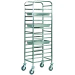 Carucior cu suport pentru tavi Tavi 14 x GN1/1 45 x 66 x 182(h) cm