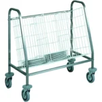 Carucior vesela /farfurii 100 Farfurii 88 x 50 x 92(h) cm
