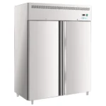 Dulap friforific profesional din inox , 1104 l , static , -2°C / +8°C , Accesorii standard in dotare 6 grile - 6 perechi de sine