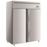 Dulap friforific profesional din inox , 650 l , ventilat , 0°C / +8°C , Accesorii standard in dotare 3 grile - 3 perechi de sine