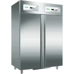Dulap frigorific profesional din inox , capacitate 552 + 552 l , temperatura -2°C / +8°C