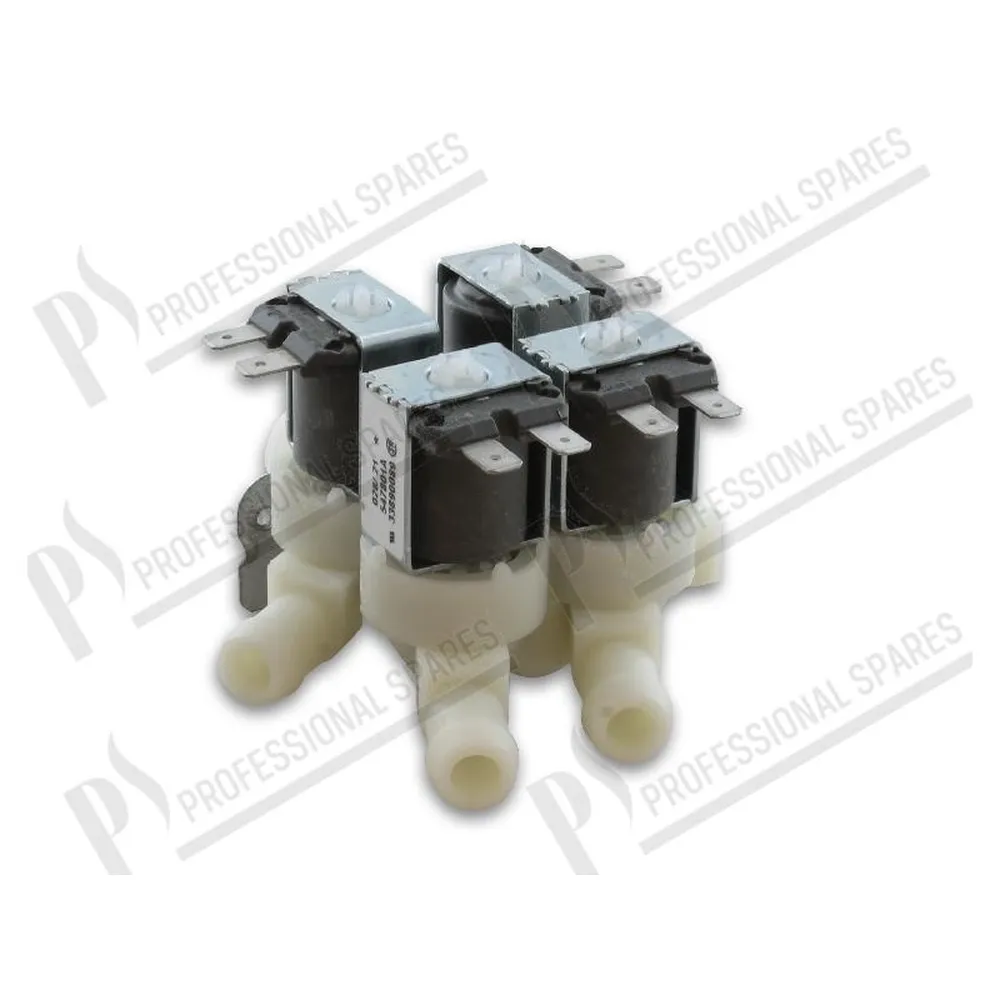 Electrovalva alimentare apa 180° cu patru iesiri 220/240V 50/60Hz - Ø 14 mm- 547801 Alliance, Ipso, Primus