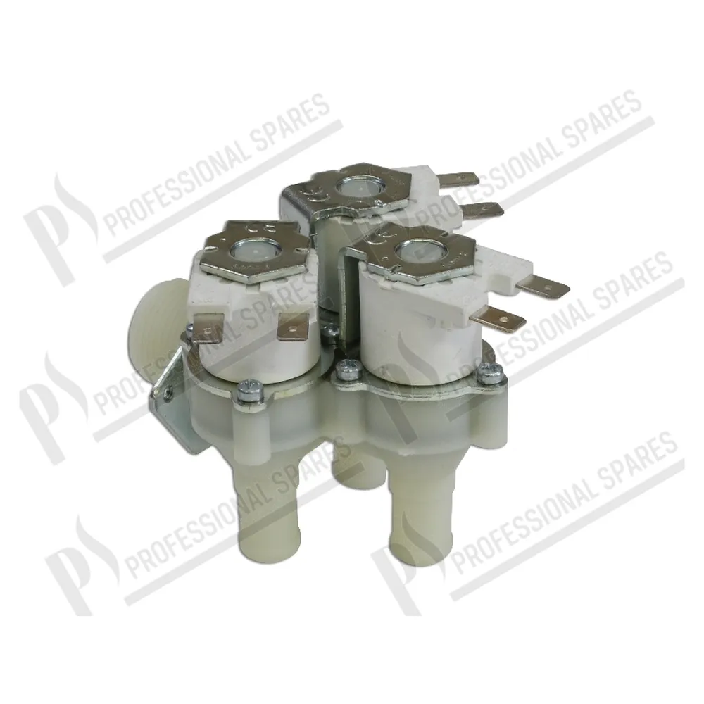 Electrovalva alimentare apa 90° cu trei iesiri 220/240V 50/60Hz - GR50GI851207- Grandimpianti