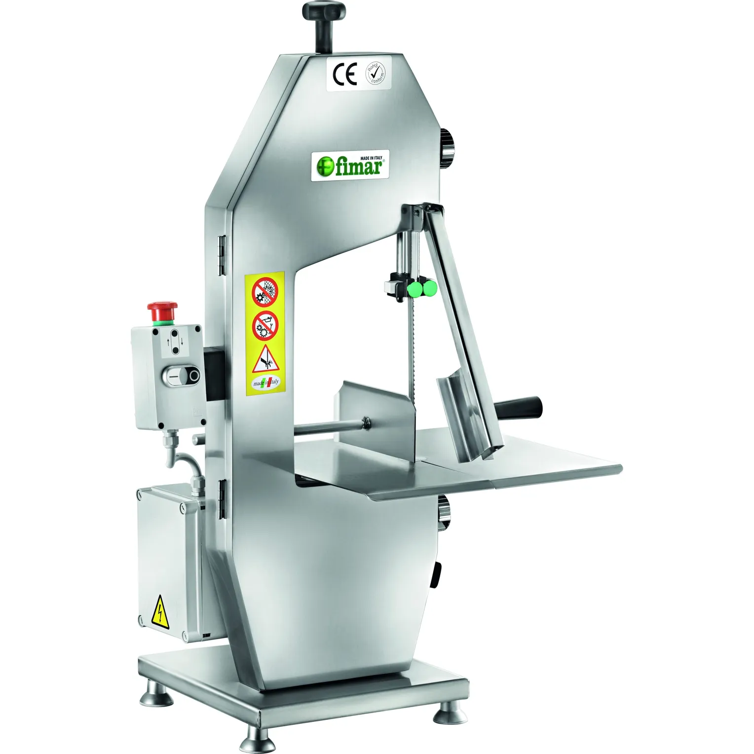Fierastrau Profesional Pentru Oase Cu Banda De Taiat 1830 Structura Din Aluminiu Vopsit 1Ph Marca Fimar Se1550Vx236M