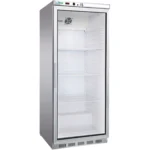 Frigider profesional cu usa din sticla, capacitate 570 l, temperatura -2°C / +8°C