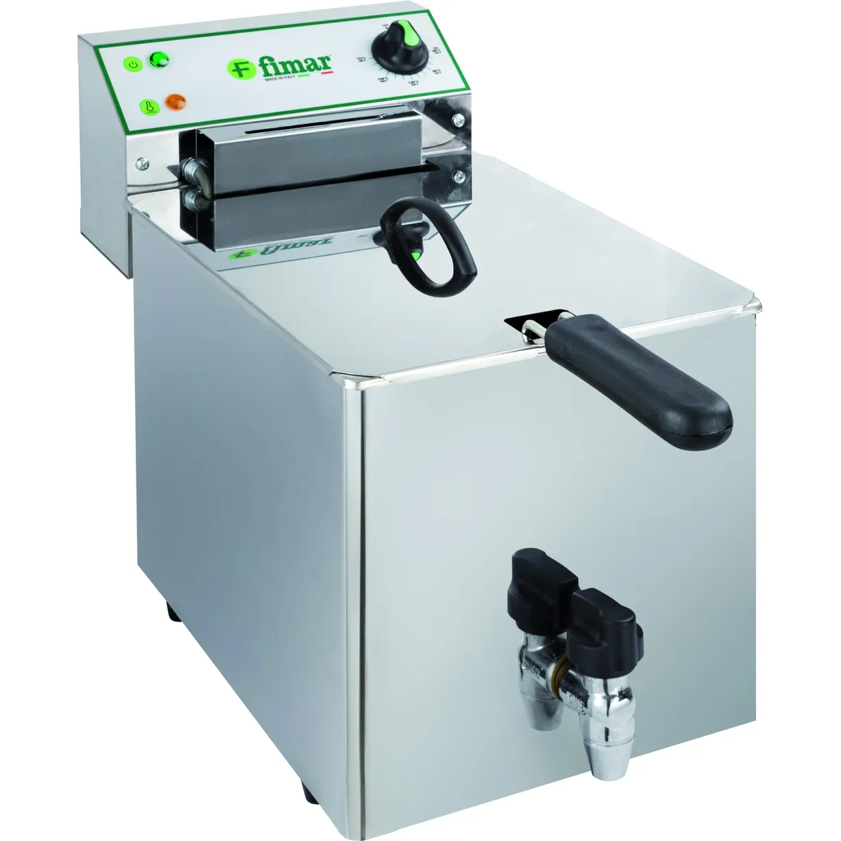 Friteuza electrica profesionala SINGOLA cu robinet FR8RN FIMAR 3000 W , 220-240 V