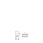 Gheridon , masa calda model lemn cu display 250 W Numarul de tavi 4 x GN1/1 - 150(h) mm Culoare Alb lucios