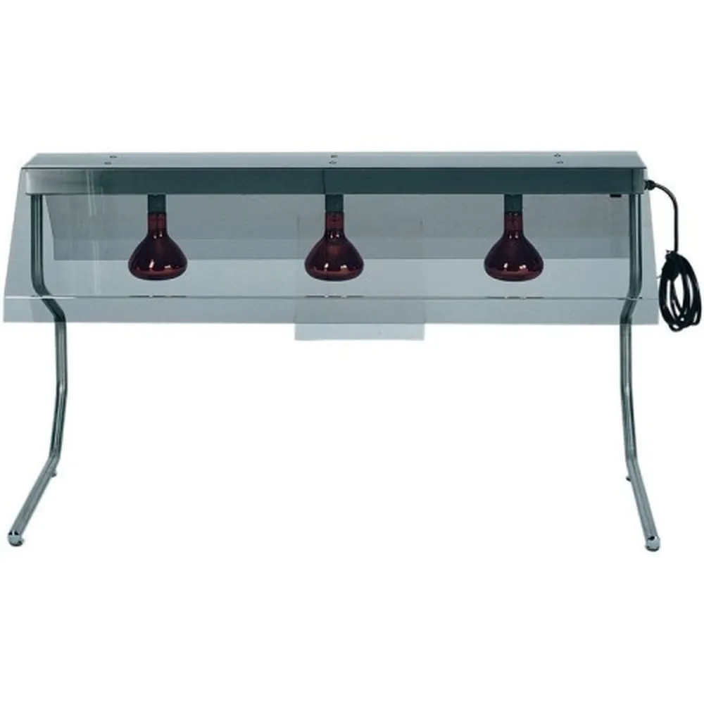 Lampa inflarosu, pentru mentinere preparate calde W 750 Numarul de tavi 3 PI4716