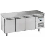 Masă Frigorifică Ventilată inox , 417 l , 0°C / +8°C , M-GN3100TN-FC