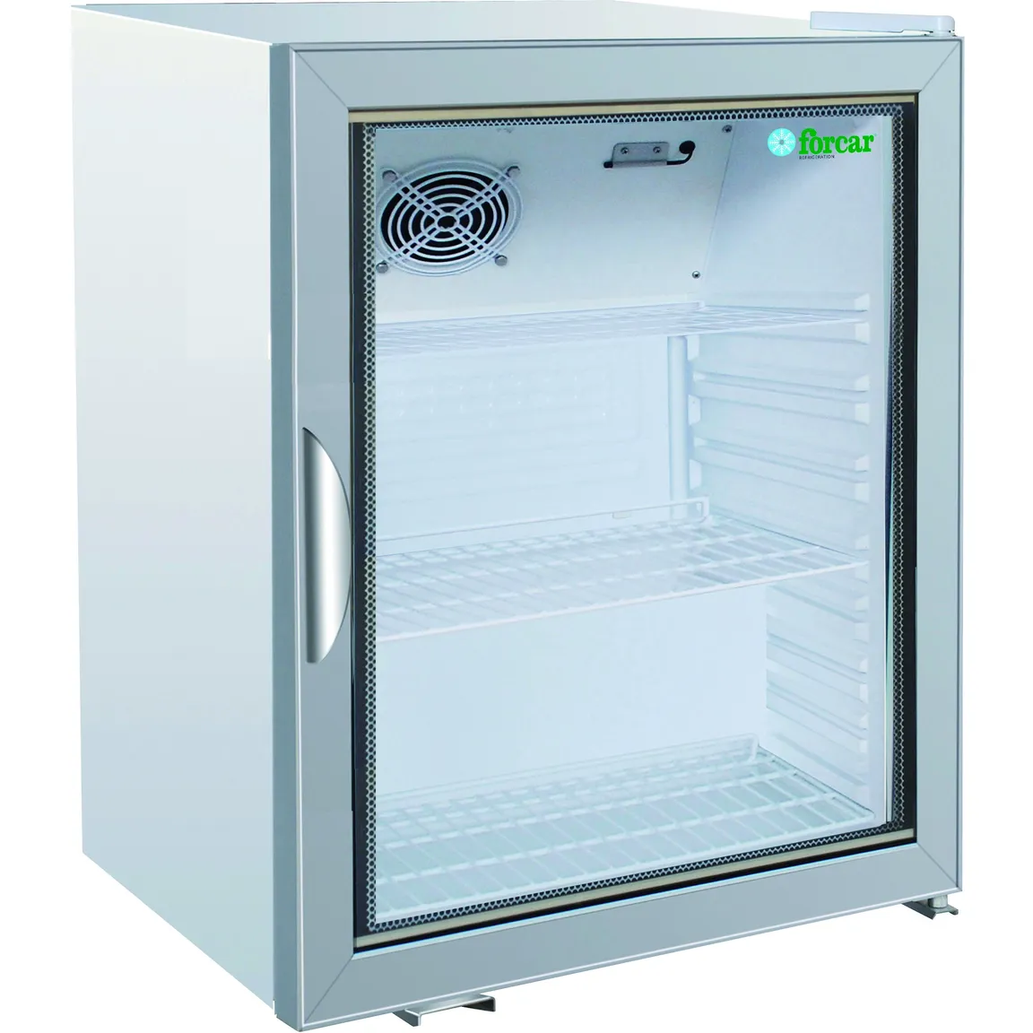 Mini frigider, Racitor profesional cu usa din sticla, capacitate 115 l, temperatura -2°C / +8°C