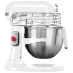 Mixer planetar De Bucatarie K7P Alb KA7W230M Bol De 6,9 Litri Din Oțel Inoxidabil