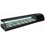 Vitrina frigorifica pentru shaorma, pizza, sushi , 7 x GN1/3 , +0°C / +6°C