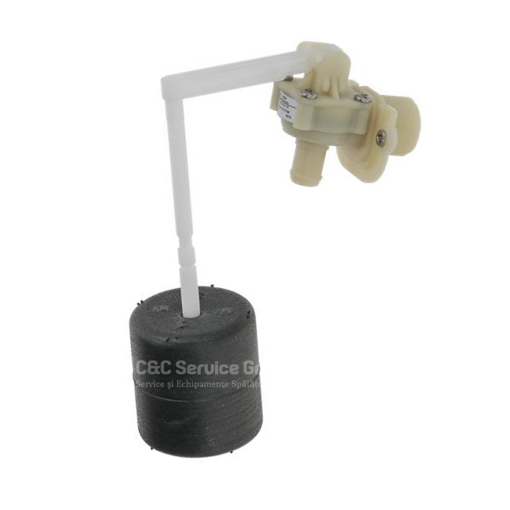 Electrovalvă 90° - 1 cale - cu flotant - diametru 14 mm