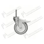 roata-pivotanta-cu-frâna-diametru-125x30-mm-inox