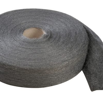 Lână din oțel pentru imbrăcat călcătoare – granulație medie – rolă 5 kg