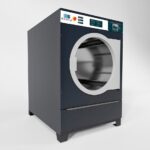 Uscator de rufe industrial 52 kg, Electric-Gaz-Abur, optional Self Service, 1050 l, filtru si tambur de inox, E55