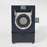 Uscator de rufe industrial 75 kg, Electric-Gaz-Abur, optional Self Service, 1483 l, filtru si tambur de inox, E75