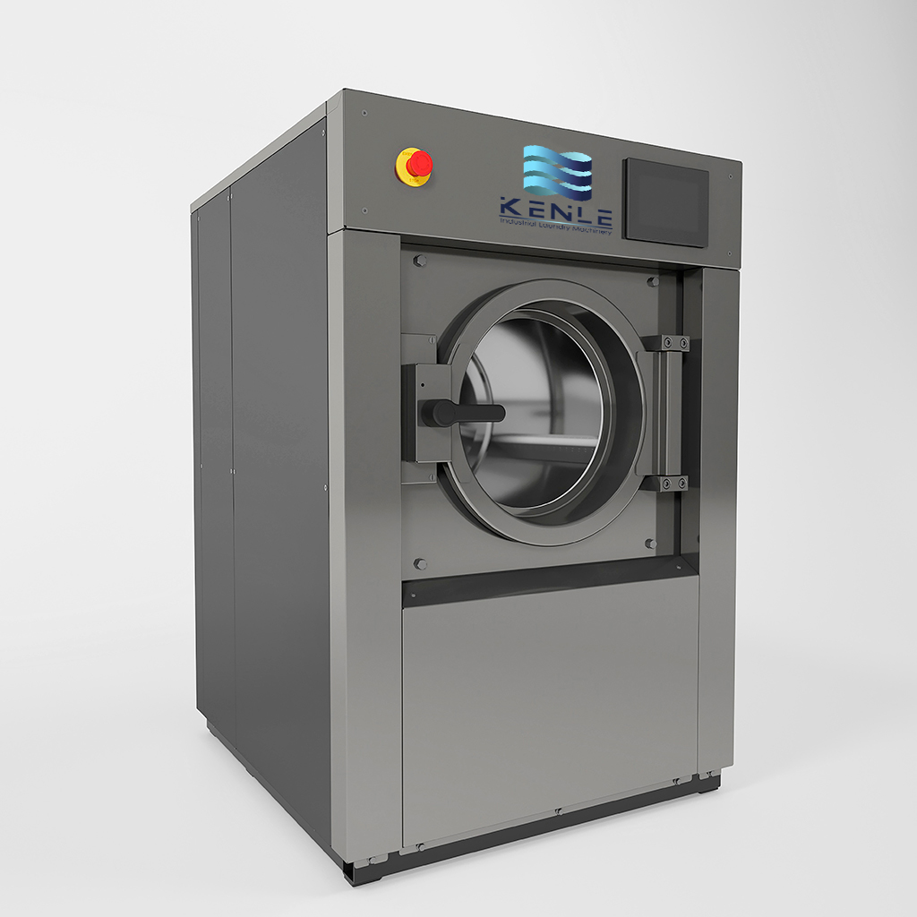 Masina de spalat profesionala, 50 Kg, cu centrifugare inalta, 700 Rpm, putere incalzire 24 Kw, ECRAN TACTIL 7",nu necesita fixare in pardoseala, model AGA U52 - imagine 2