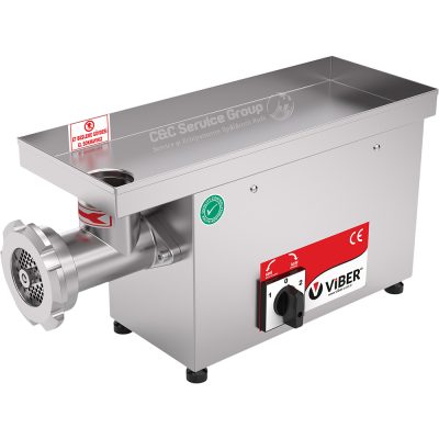 Masina de tocat carne profesional VHE.EKN.12M-Y – inox, monofazic