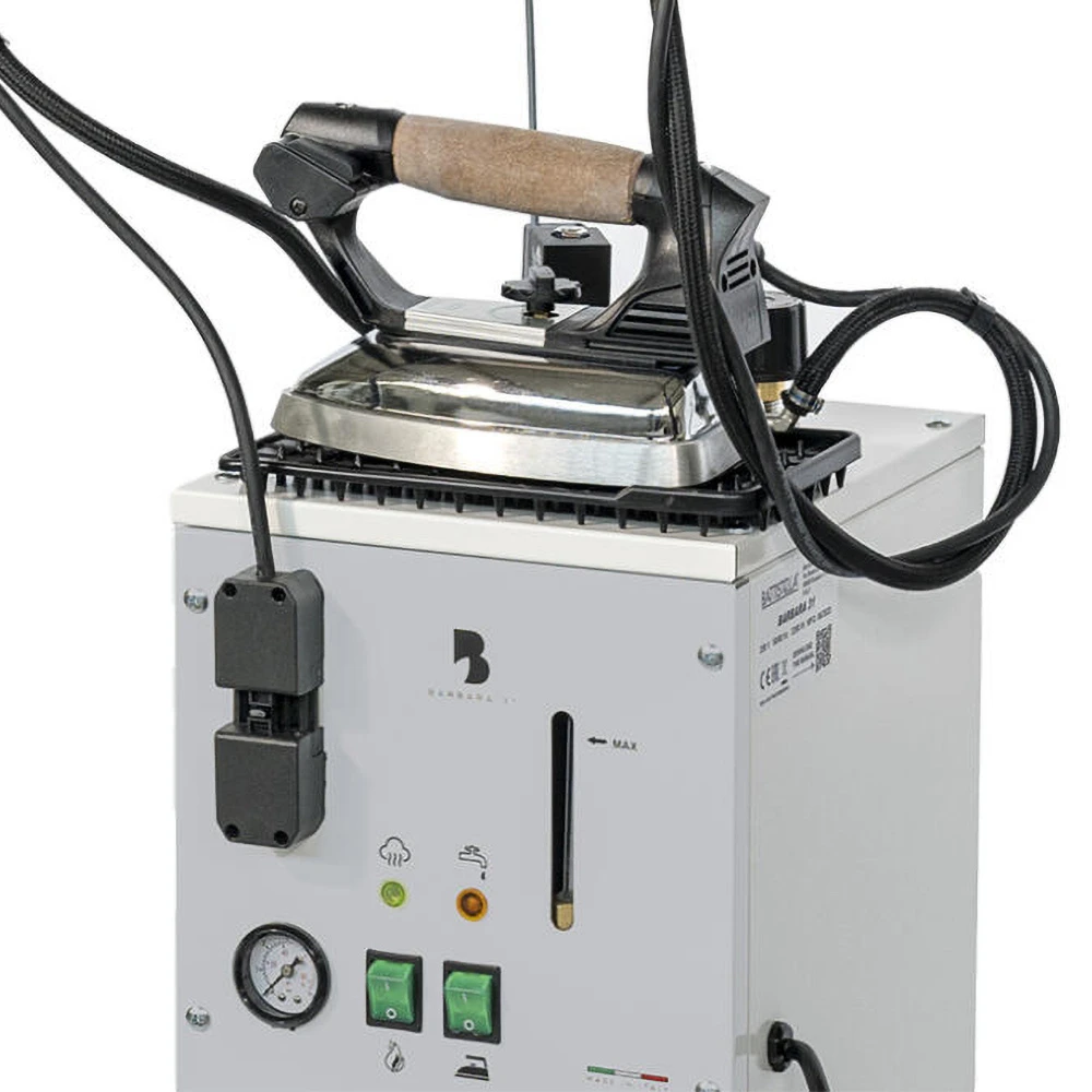 Stație de călcat cu abur BARBARA 31 Standard – generator de abur profesional 2250 W, boiler inox 4,5 L, cu fier profesional EOS inclus - imagine 2