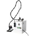 Stație de călcat cu abur SATURNINO MAXI Portabilă (de masă) – generator de abur 2600 W, boiler din inox 7 L, cu fier profesional EOS inclus