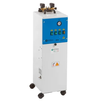 Generator de abur profesional MAIA 50201.P cu boiler din inox 5 litri, pompă Pedrollo, presiune 4 bari, pentru croitorii și ateliere – fier opțional