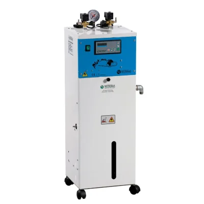Generator de abur profesional PLUTONE 50202.P cu boiler din inox 5 litri, pompă Pedrollo, presiune 4 bari, pentru utilizare intensivă – fier opțional